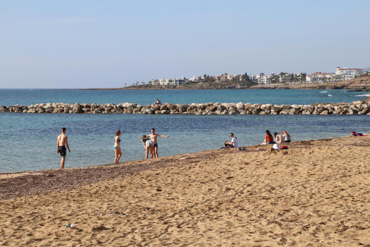 Apartment In Kato Pafos & 10 Min To Venus Beach Εξωτερικό φωτογραφία